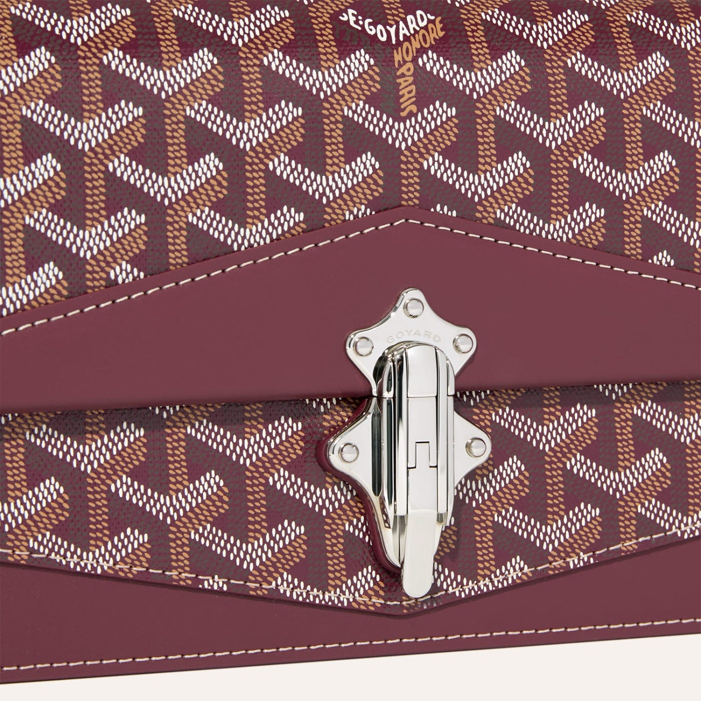 Goyard Duchesse Marie-Caroline Bag Burgundy - Image 5